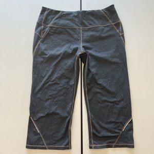 Athleta Black Straight Leg Leggings Women's Large